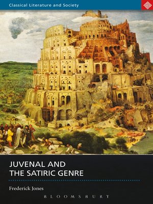 cover image of Juvenal and the Satiric Genre